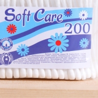 Ватные палочки Soft Care, 200 шт. Ватные палочки Soft Care, 200 шт.