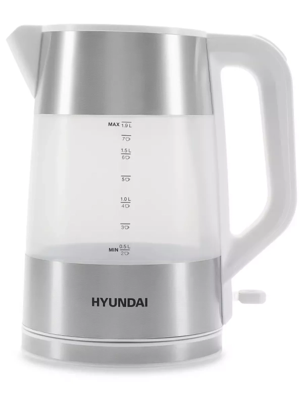 Чайник HYK-P4025 1.9л. 2200Вт белый (пластик)