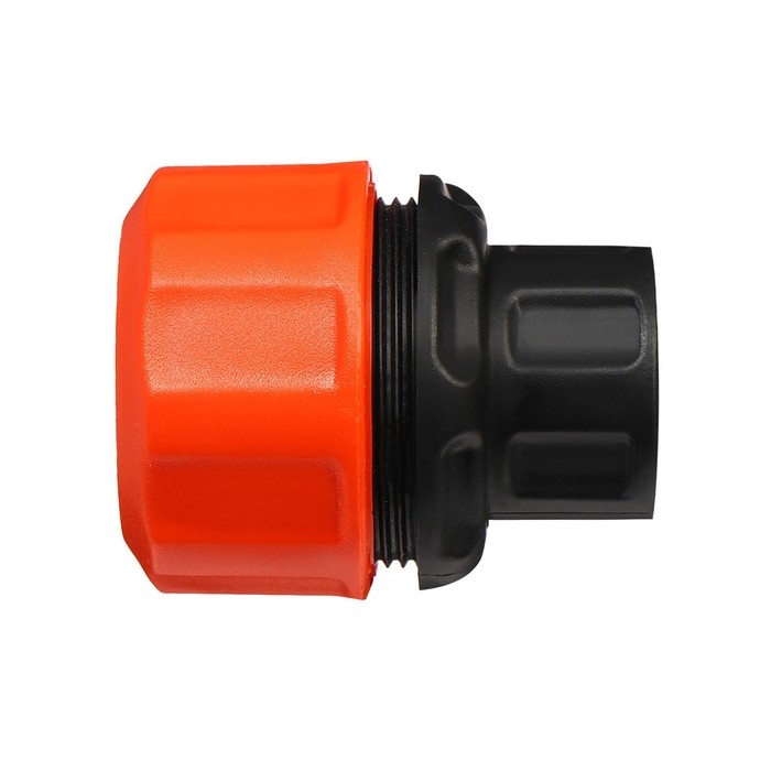 Коннектор, 3/4 Коннектор, 3/4" (19 мм), пластик, внутренняя резьба 1/2", быстросъёмное соединение, «Жук»