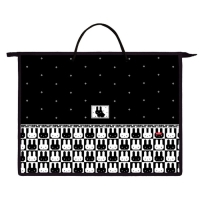 Папка для чертежей и рисунков А3, 460 х 345 х 50 мм, с ручками пластиковая, молния сверху, Hatber "Кролик Пиксель" Папка для чертежей и рисунков А3, 460 х 345 х 50 мм, с ручками пластиковая, молния сверху, Hatber "Кролик Пиксель"