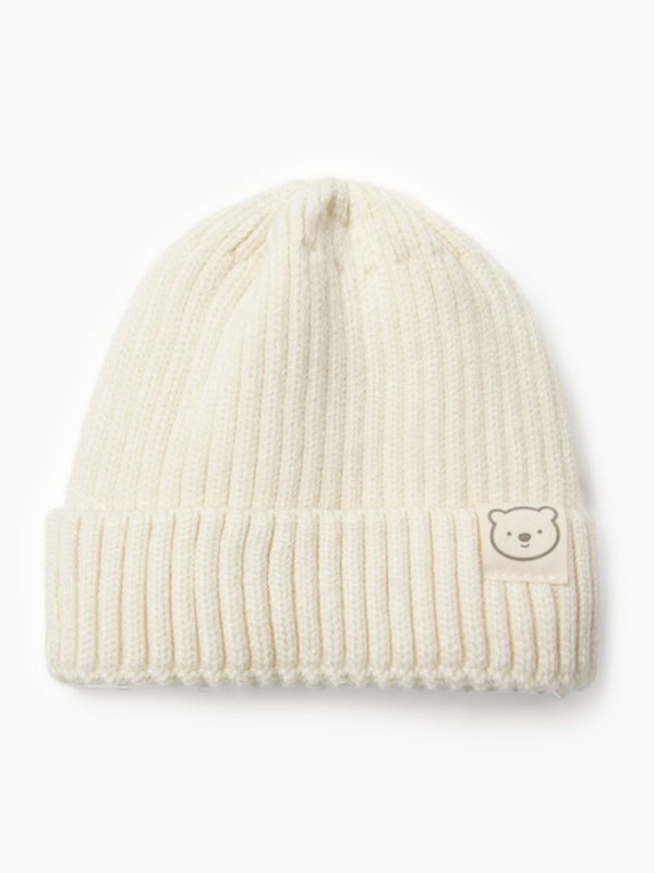 Шапка Крошка Я, р. 44-46 см, 1 год, молочный