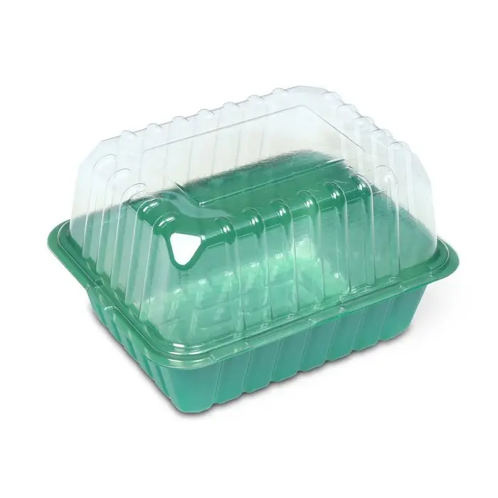 Мини-парник для рассады, 21&times;16&times;6.5, без вставок, пластик, Greengo