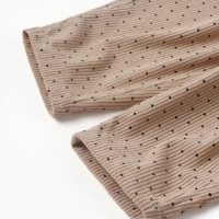 Брюки детские Крошка Я &laquo;Горошек&raquo;, рост 86-92 см, бежевые