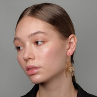 Серьги металл &laquo;Рыбка&raquo; волшебство, цвет золото