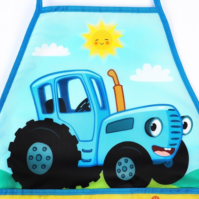 Фартук детский, р-р. 490 х 395 мм. Синий