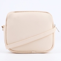 Сумка кросс-боди на молнии, цвет бежевый Сумка кросс-боди на молнии, цвет бежевый