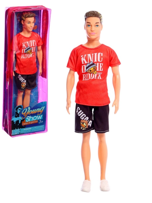 Кукла-модель Кукла-модель "Бойфренд" в сумочке, МИКС