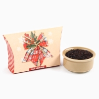 Чай чёрный &laquo;Новый год бантик&raquo;, со вкусом имбирного пряника, 20 г.