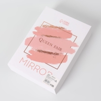 Зеркало настольное, на гибкой ножке, двустороннее, с увеличением, зеркальная поверхность 12,5 × 16 см, цвет медный/белый Зеркало настольное, на гибкой ножке, двустороннее, с увеличением, зеркальная поверхность 12,5 × 16 см, цвет медный/белый