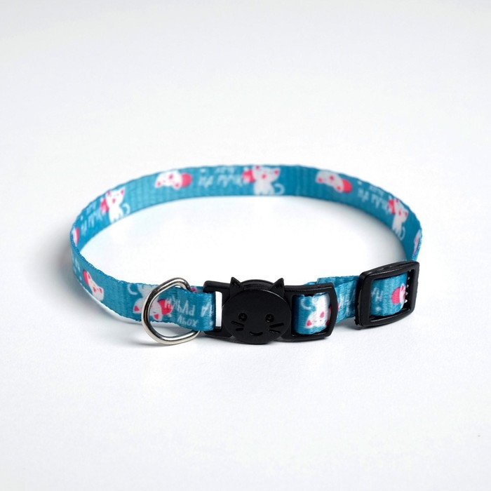 Ошейник для кошек с фастексом &laquo;Хочу на ручки&raquo;, 30 х 1 см