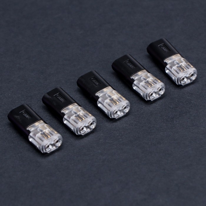 Разъем-коннектор TORSO, автомобильный, 2 pin, 22-20 AWG, до 36В, 9 А, набор 5 шт Разъем-коннектор TORSO, автомобильный, 2 pin, 22-20 AWG, до 36В, 9 А, набор 5 шт