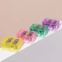 Точилка косметическая, двойная, МИКС