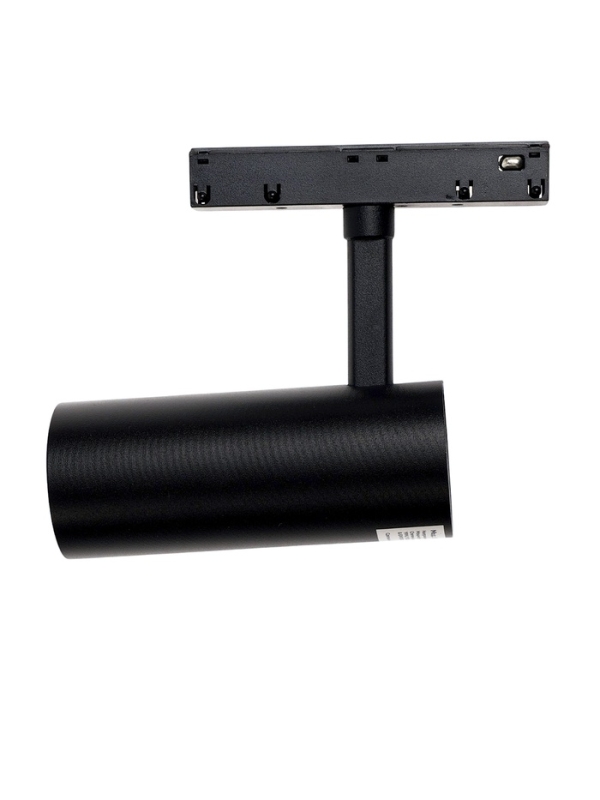 Трековый магнитный светильник, серия "Broad" LTL-061, 12 Вт, 960 Лм, 48В, 3000К, черный