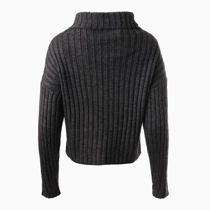 Джемпер женский MINAKU: Casual Collection цвет темный  графит, р-р 50