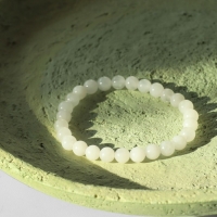 Браслет шар №6 &laquo;Кварц белый&raquo;