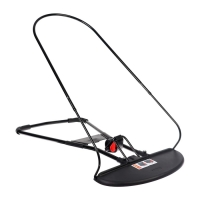 Шезлонг детский, кресло - качалка с игрушками для новорождённых &laquo;Крошка Я&raquo;, цвет чёрный