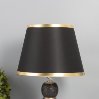 Лампа настольная "Шарики" 1х40Вт Е27 черный/золото 22х22х36см