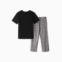 Пижама мужская KAFTAN "Game" размер 56, черный Пижама мужская KAFTAN "Game" размер 56, черный