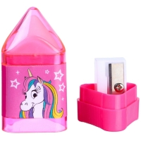 Точилка с ластиком, пластиковая, Минни Маус и Единорог Точилка с ластиком, пластиковая, Минни Маус и Единорог