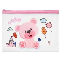 Папка на молнии А5 "Милашки", МИКС