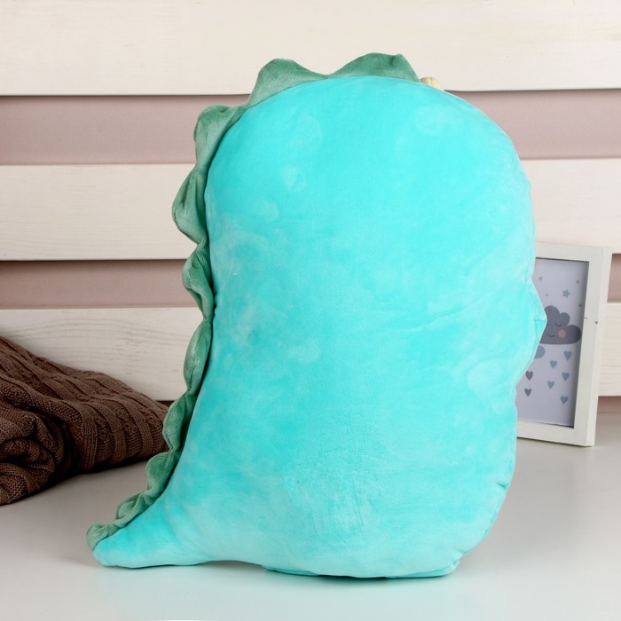 Мягкая игрушка &laquo;Динозаврик&raquo; с сердцем, 40 см, цвет зелёный