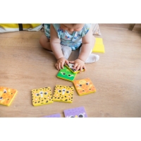 Мемо-игра: Присоски многоразовые для игры в ванной &laquo;Морские животные&raquo;, найди пару, 5 пар, 10 стикеров EVA, Крошка Я