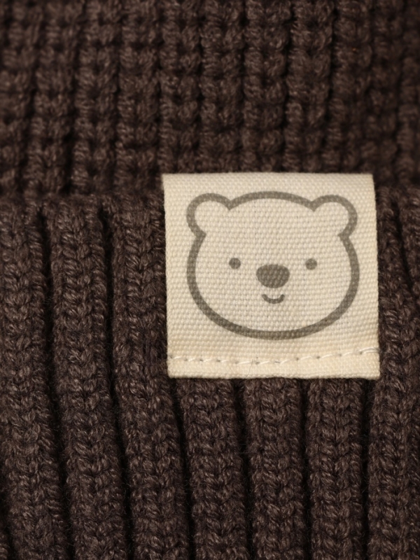 Шапка Крошка Я, р. 46-48см, 1-3 года, серый