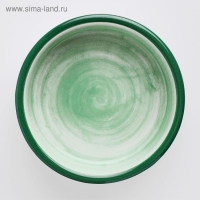 Миска керамическая с морковками 100 мл 8,8 х 8,8 х 3 см, белая/зелёная Миска керамическая с морковками 100 мл 8,8 х 8,8 х 3 см, белая/зелёная