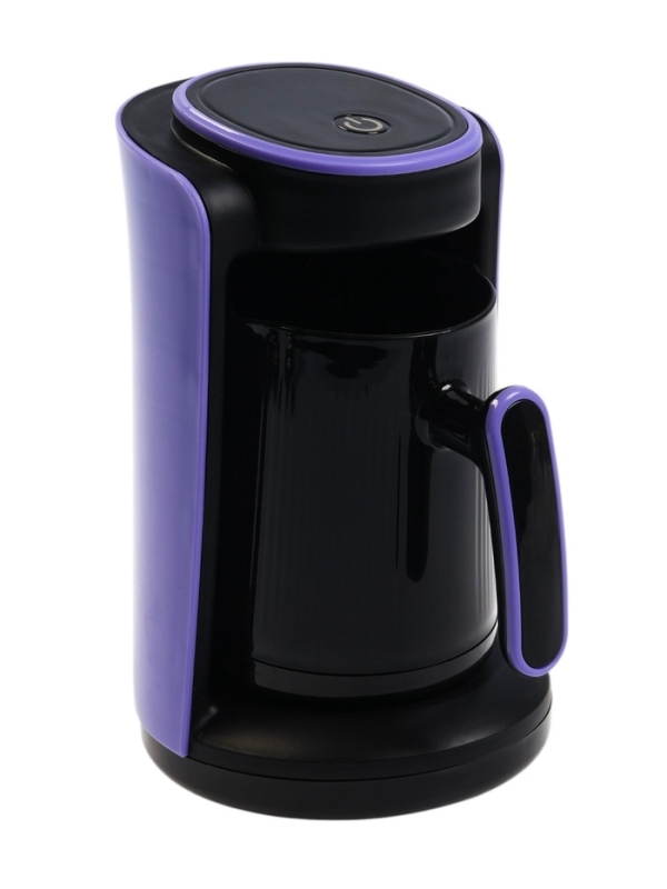 Турка электрическая Luazon LTE-602, 600 Вт, 300 мл, автоотключение, сиреневая Турка электрическая Luazon LTE-602, 600 Вт, 300 мл, автоотключение, сиреневая