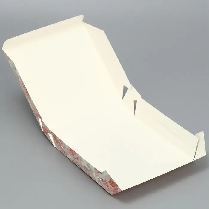 Кондитерская упаковка, коробка &laquo;Нежность&raquo;, 14 х 14 х 3,5 см