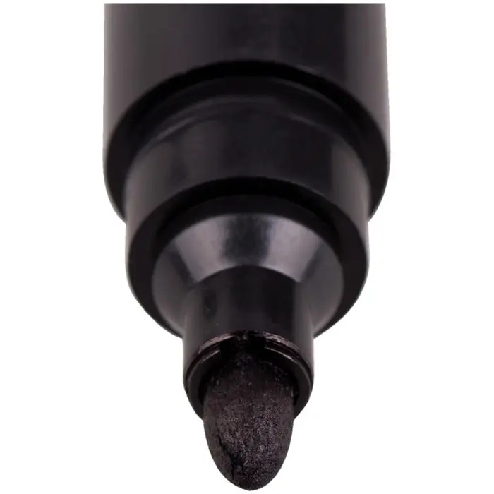 Маркер перманентный 3.0 мм, OfficeSpace "8004А, пулевидный, черный