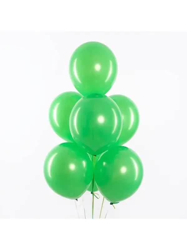 Воздушные шары латексные 12" &laquo;Зеленый&raquo;, 100 шт.