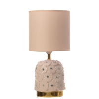 Лампа настольная "Букет" 1х40Вт Е14 розовый 14,5х14,5х30см МОДЕЛЬ: