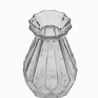 Ваза настольная стекло "Миниатюра" (набор 12 шт) 8-13 см, прозрачный