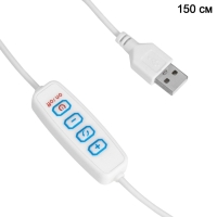 Светильник настольный "Лаконичность" LED 3Вт USB диммер/провод 1,5м 11х11х20см