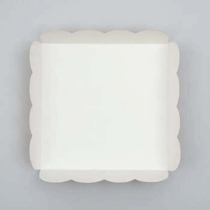 Коробка для печенья, крафт, 9&times;9&times;3 см