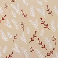 Бумага упаковочная новогодняя глянцевая двусторонняя &laquo;Изысканность&raquo;, 50&times;70 см