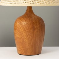 Настольная лампа "ЭКО" 1х40Вт Е27 светлое дерево 25х25х39,5см Настольная лампа "ЭКО" 1х40Вт Е27 светлое дерево 25х25х39,5см