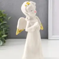Сувенир керамика "Ангел поющий" 10х6,5х18,5 см