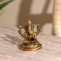 Сувенир "Ганеша" латунь 6 см Сувенир "Ганеша" латунь 6 см