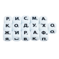 Настольная игра &laquo;Кубики для умников. Словодел&raquo;