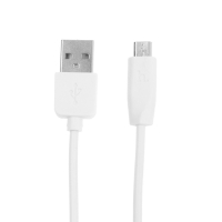Кабель Hoco X1, microUSB - USB, 2.4 А, 2 м, белый Кабель Hoco X1, microUSB - USB, 2.4 А, 2 м, белый