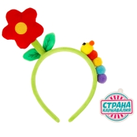 Карнавальный ободок &laquo;Цветочек&raquo;, цвета МИКС