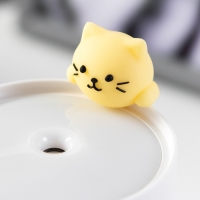 Ночник-увлажнитель "Котенок" LED 2Вт USB 260мл белый 7,5х7,5х12 см RISALUX Ночник-увлажнитель "Котенок" LED 2Вт USB 260мл белый 7,5х7,5х12 см RISALUX