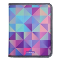 Папка для тетрадей на молнии A5+, 550 мкм, ErichKrause Magic Rhombs, до 150 листов, с рисунком Папка для тетрадей на молнии A5+, 550 мкм, ErichKrause Magic Rhombs, до 150 листов, с рисунком