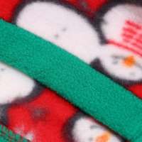 Толстовка для животных "Снеговик", размер XS, красная (ДС 21, ОШ 20, ОГ 30 см) Толстовка для животных "Снеговик", размер XS, красная (ДС 21, ОШ 20, ОГ 30 см)