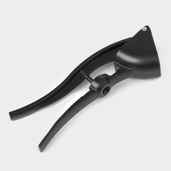 Пресс для чеснока Magistro Alum black, с выталкивателем косточек, цвет чёрный