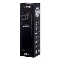 Термос Мастер К &laquo;Топ&raquo;, 500 мл, сохраняет тепло 8 ч, нержавеющая сталь, микс