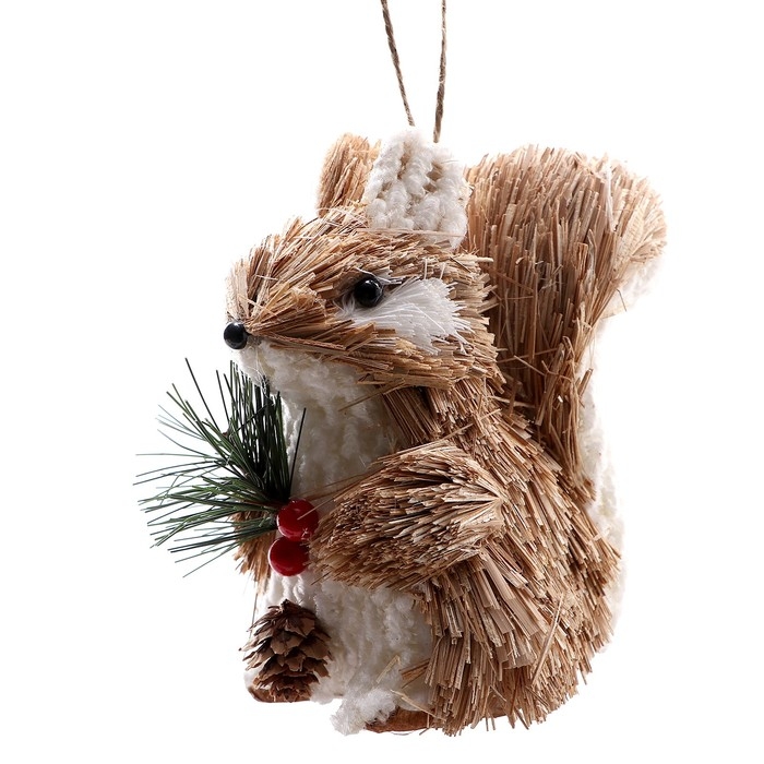 Декоративная подвеска &laquo;Белочка&raquo; 12 &times; 7 &times; 14 см