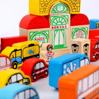 Конструктор &laquo;Транспорт&raquo;, 45 элементов